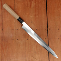 Hitohira Togashi 300mm Yanagi Shirogami 2 D Ho / Horn with Saya