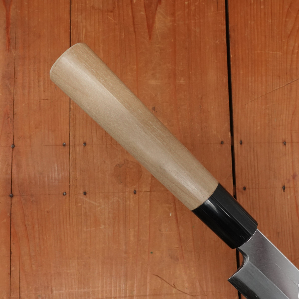 Hitohira Togashi 300mm Yanagi Shirogami 2 D Ho / Horn with Saya