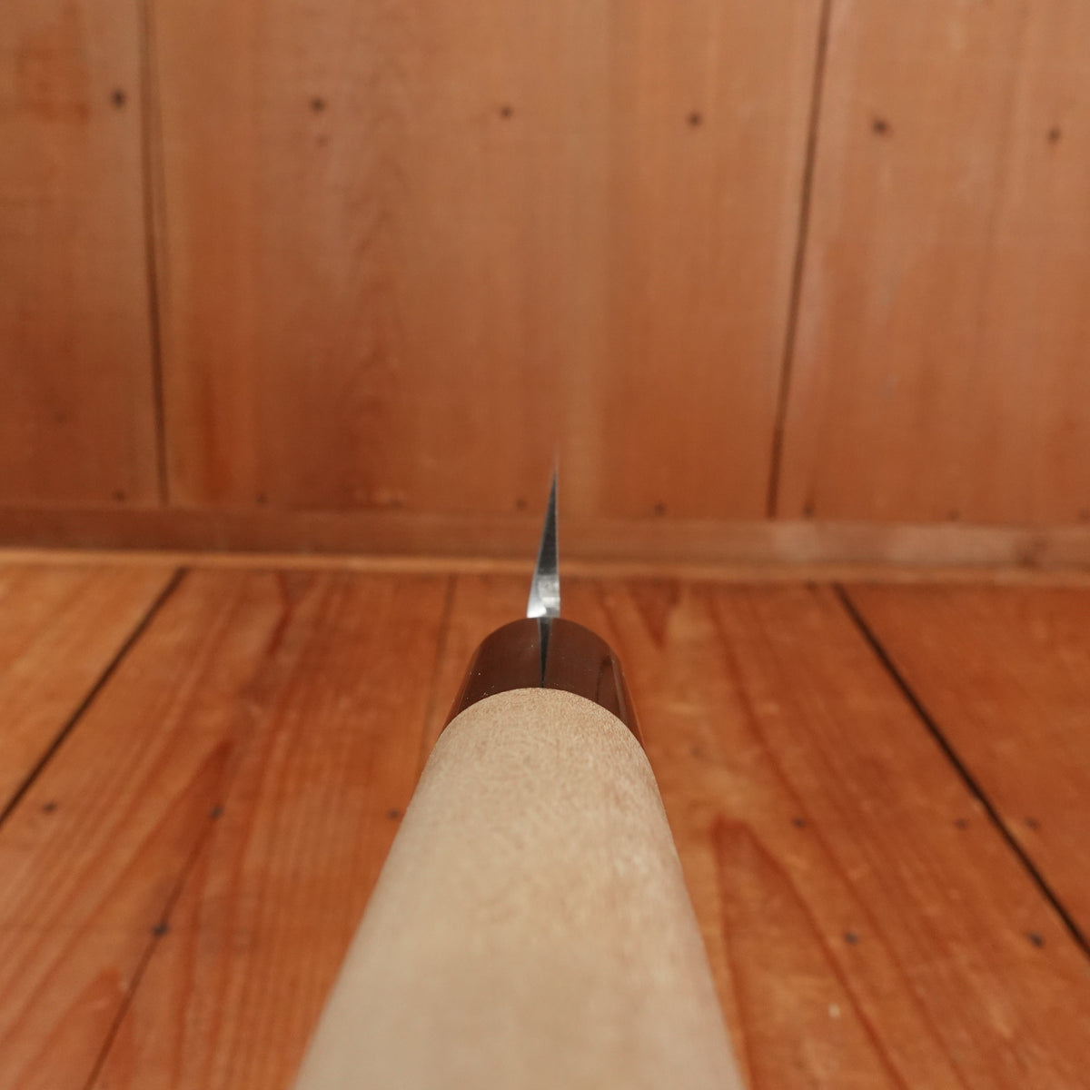 Hitohira Togashi 330mm Yanagi Shirogami 2 D Ho / Horn with Saya