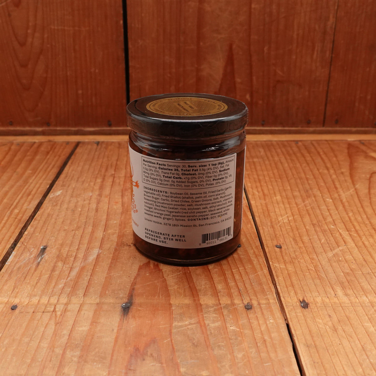 Ramenwell Umami Hottie Chunky Chili Garlic in Oil - 8oz