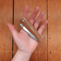 David Margrita Capuchin 11cm Drop Point Stainless Friction Fit Plane Wood