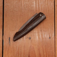 David Margrita Capuchin Drop Point 11cm Friction Fit Wenge Wood