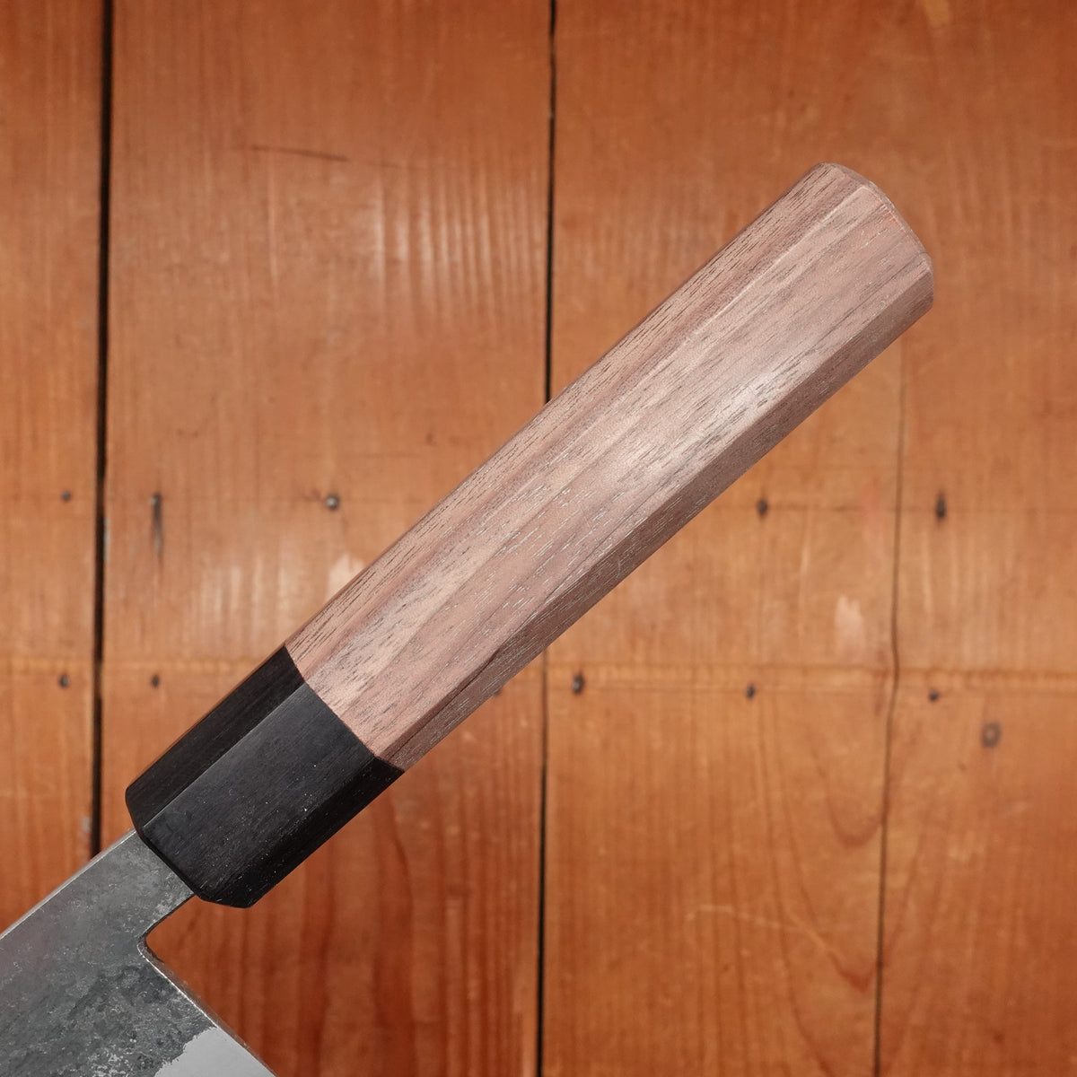 Hitohira Harima 180mm Bunka Stainless Clad Kurouchi Forged Aogami 2 Walnut Handle