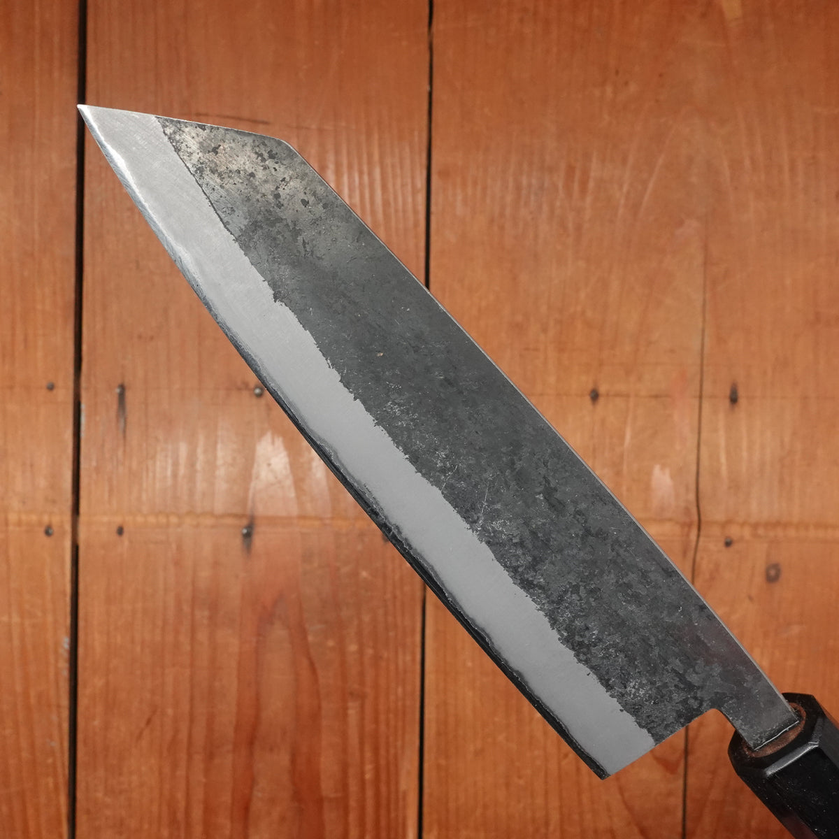 Hitohira Harima 180mm Bunka Stainless Clad Kurouchi Forged Aogami 2 Walnut Handle
