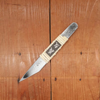 Morihei Yoshitomo 21mm Kiridashi Shirogami 2 Rattan Handle