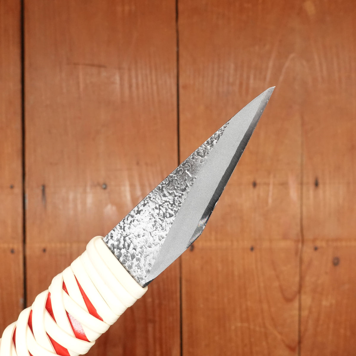 Morihei Yoshitomo 21mm Kiridashi Shirogami 2 Rattan Handle