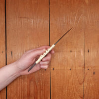 Morihei Yoshitomo 21mm Kiridashi Shirogami 2 Rattan Handle