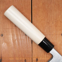 Morihei Yoshitomo 180mm Deba Carbon Steel Poplar