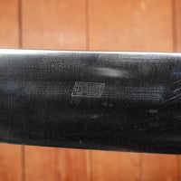 New Old Stock La Suprema 9" Heavy Butcher Knife Carbon Italy ~1960s