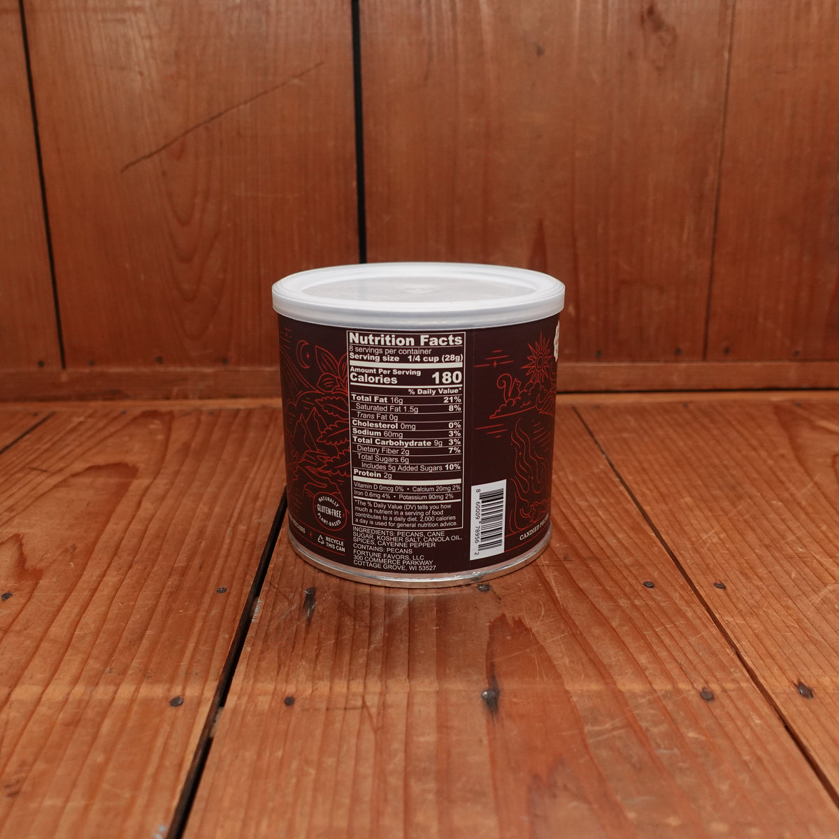 Fortune Favors The Spicy Chili-Spiked Candied Pecans - 8oz