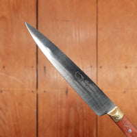 Au Sabot 4" Pointed Paring Stainless Camwood with Brass Bolster