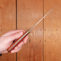 Au Sabot 4" Pointed Paring Stainless Camwood with Brass Bolster