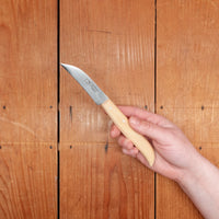 Au Sabot 2.75" Bird's Beak Paring Carbon Steel Beechwood