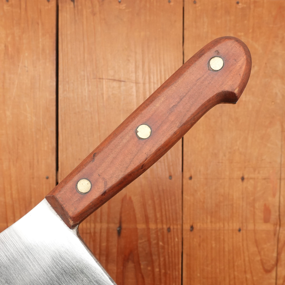 New Old Stock Amcut Co 6" Cleaver Forged Carbon Cherry Italy 1960-70