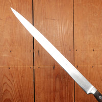 Vintage Ed Wusthof Dreizackwerk 182-10 10" Narrow Slicer Carbon Transitional 1960-80