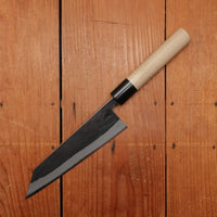 Hitohira TD 170mm Bunka Stainless Clad Aogami 2 Kurouchi Ho Wood Handle (D-Shape)