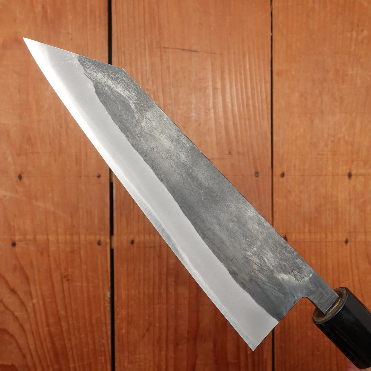 Hitohira TD 170mm Bunka Stainless Clad Aogami 2 Kurouchi Ho Wood Handle (D-Shape)