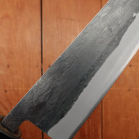 Hitohira TD 170mm Bunka Stainless Clad Aogami 2 Kurouchi Ho Wood Handle (D-Shape)