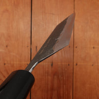 Morihei Hisamoto 165mm Nakiri Kurouchi Shirogami 1 Ho Wood (D-shape)