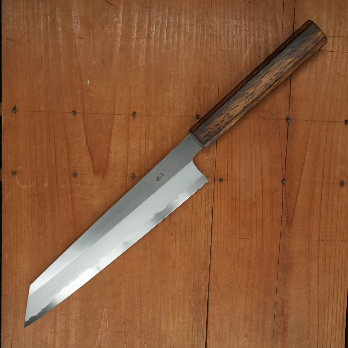 BC Exclusive - Hado 240mm Kiritsuke Gyuto Iron Clad Shirogami 2 Urushi Oak Handle