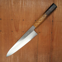 Hado G3N 210mm Gyuto Ginsanko Burnt Oak Nakagawa