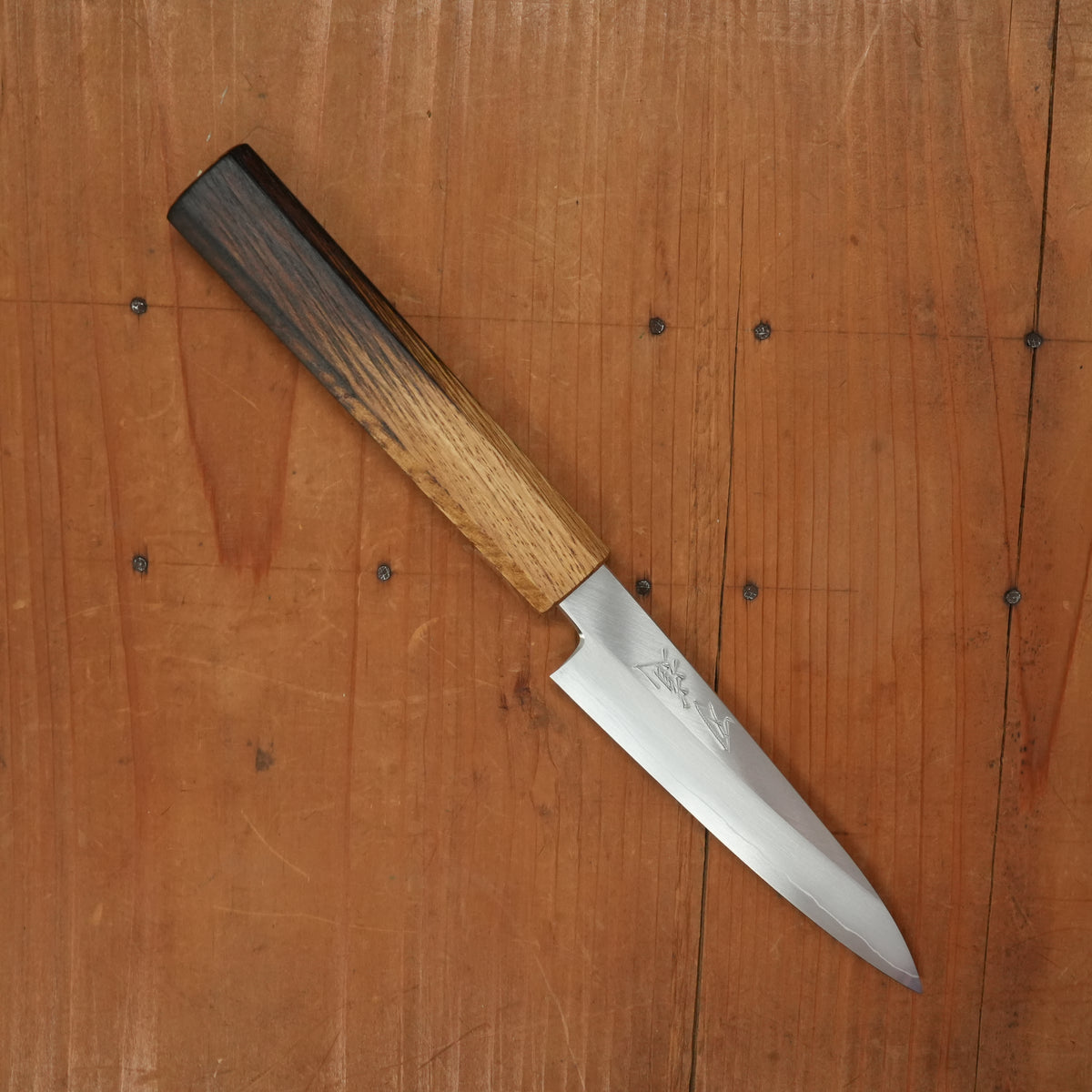 Hado G3N 120mm Petty Ginsanko Burnt Oak Nakagawa