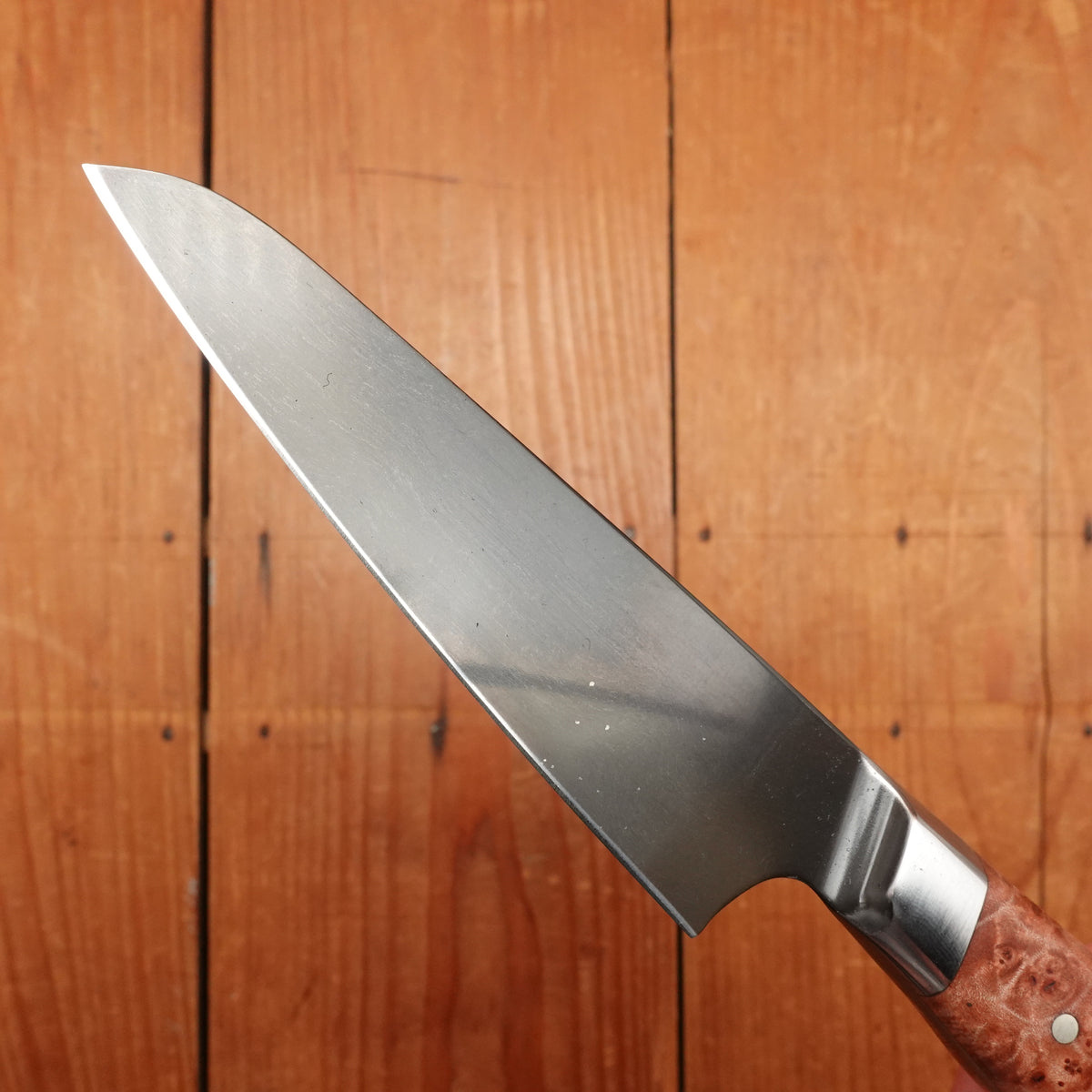 Steelport 4” Paring Knife 52100 Carbon Steel Stabilized Maple