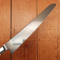 Steelport 10” Bread Knife 52100 Carbon Steel Stabilized Maple