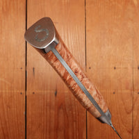 Steelport 10” Bread Knife 52100 Carbon Steel Stabilized Maple