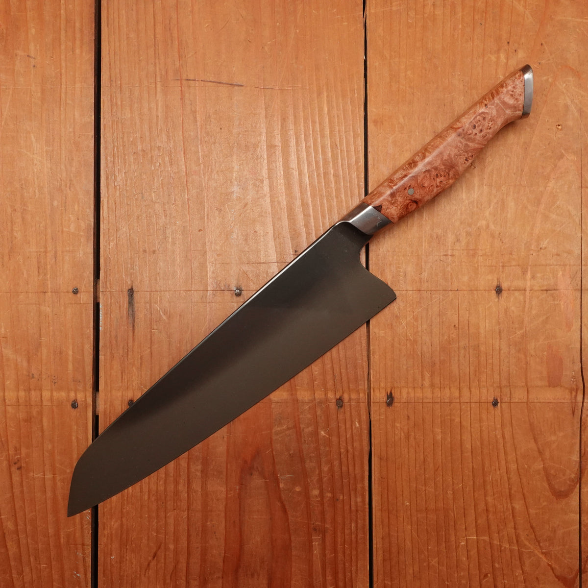 Steelport 8” Chef Knife 52100 Carbon Steel Stabilized Maple