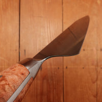 Steelport 8” Chef Knife 52100 Carbon Steel Stabilized Maple