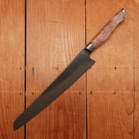 Steelport 10” Slicer 52100 Carbon Steel Stabilized Maple