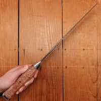 Steelport 10” Slicer 52100 Carbon Steel Stabilized Maple
