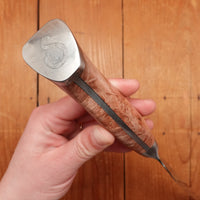 Steelport 10” Slicer 52100 Carbon Steel Stabilized Maple