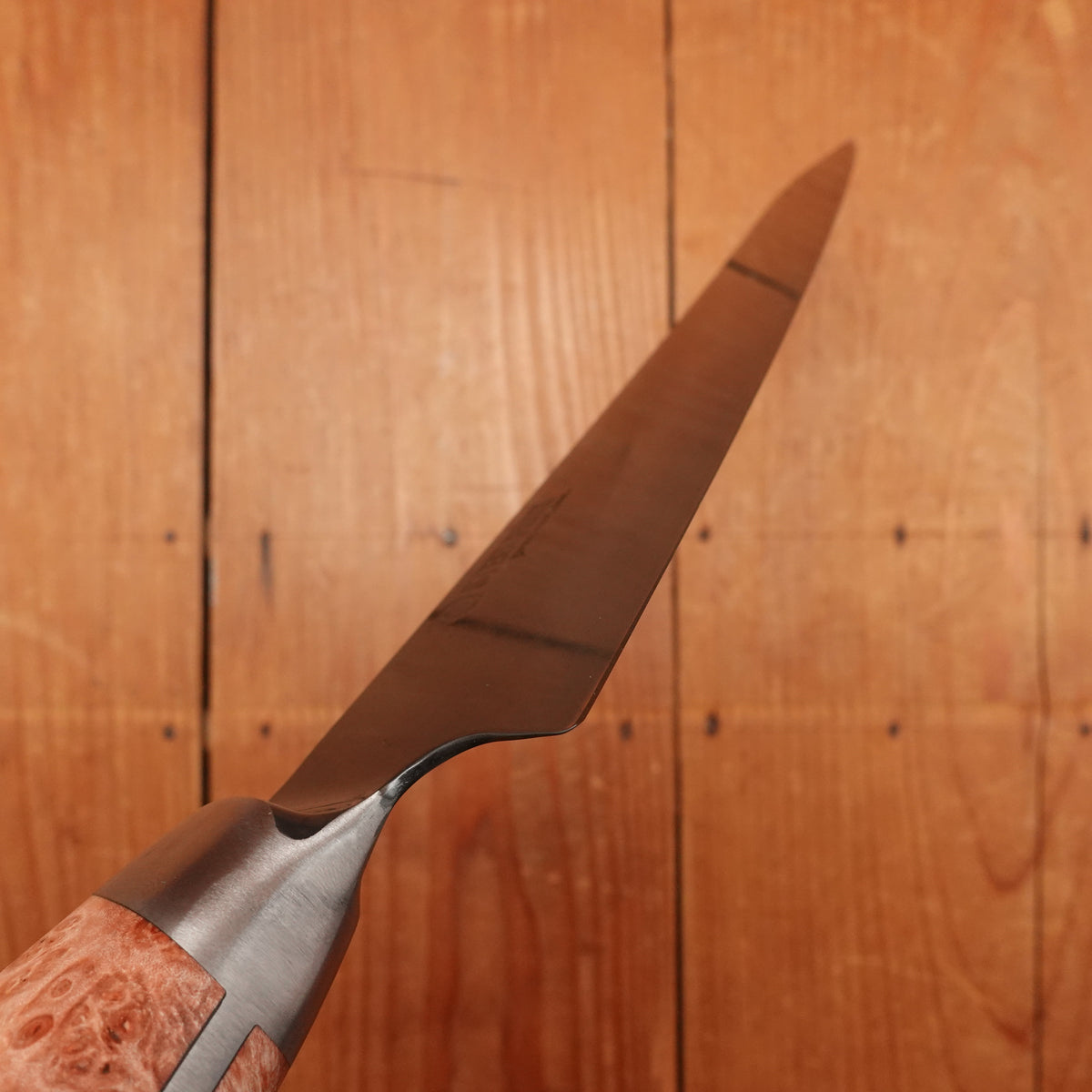 Steelport 10” Slicer 52100 Carbon Steel Stabilized Maple