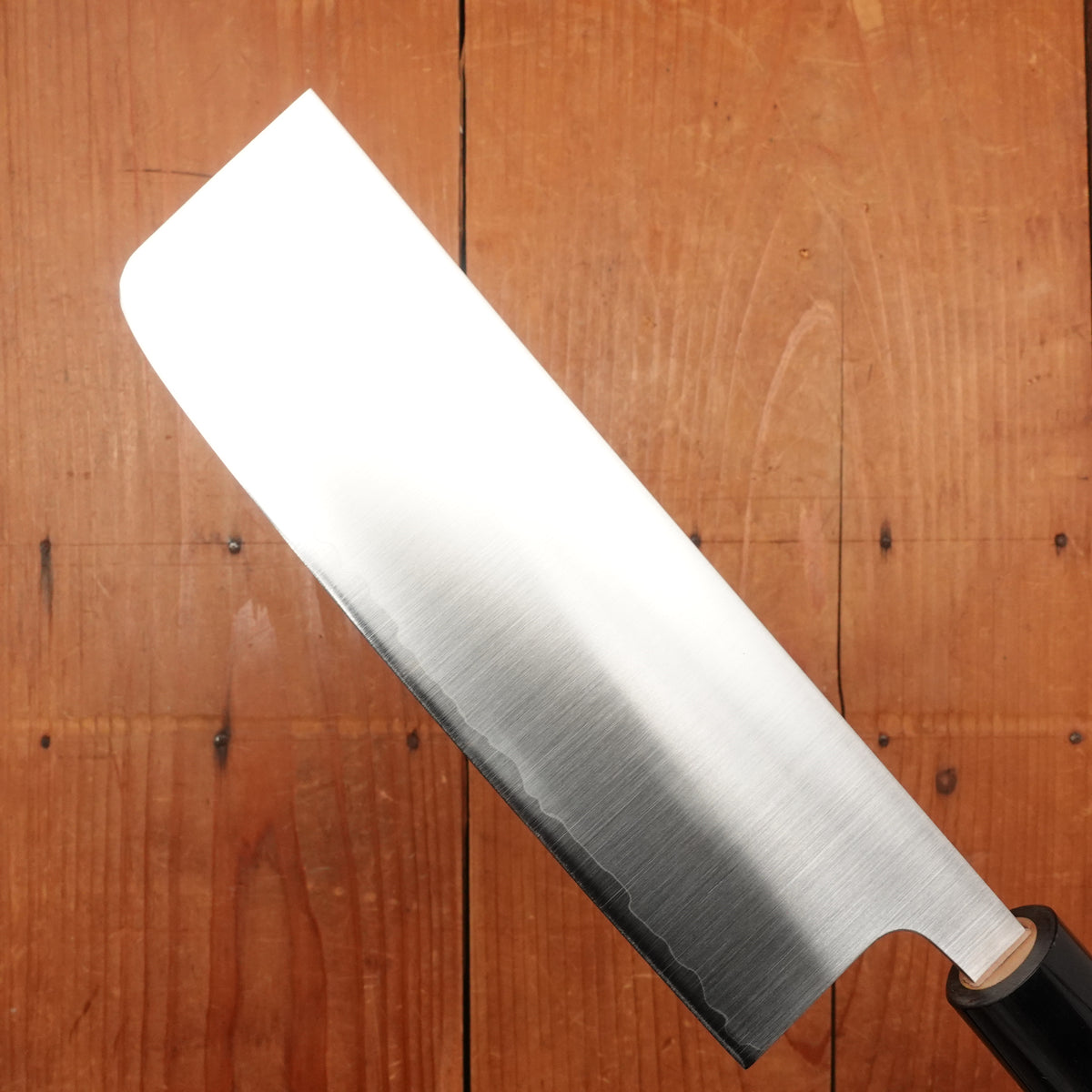 Hitohira Futana 165mm Nakiri Stainless Migaki Ho Wood (D-Shape)