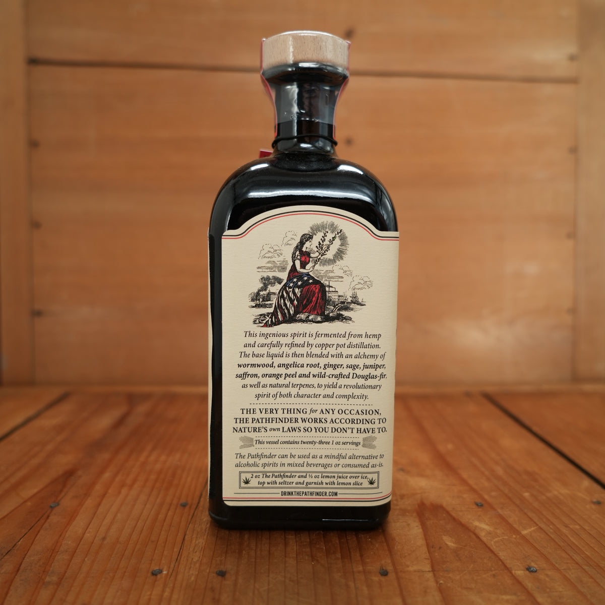 The Pathfinder Hemp & Root Distilled Non-Alcoholic Spirit - 700ml