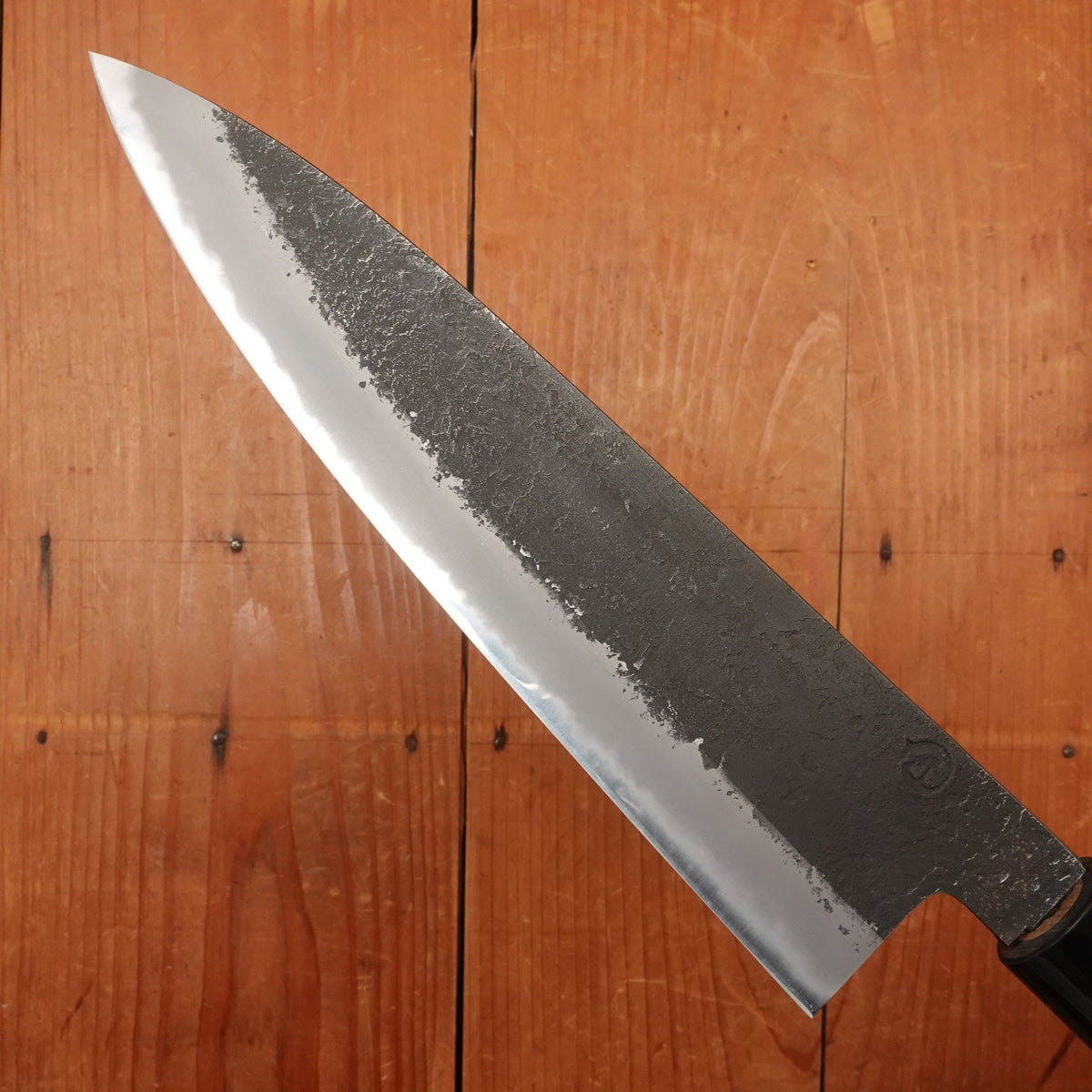 Hitohira Hinode 210mm Gyuto Shirogami 2 Kurouchi Ho Wood (D-Shape)