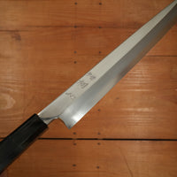 Hatsukokoro Nakagawa 330mm Yanagi Ginsanko Kyomen Ebony & Horn Handle