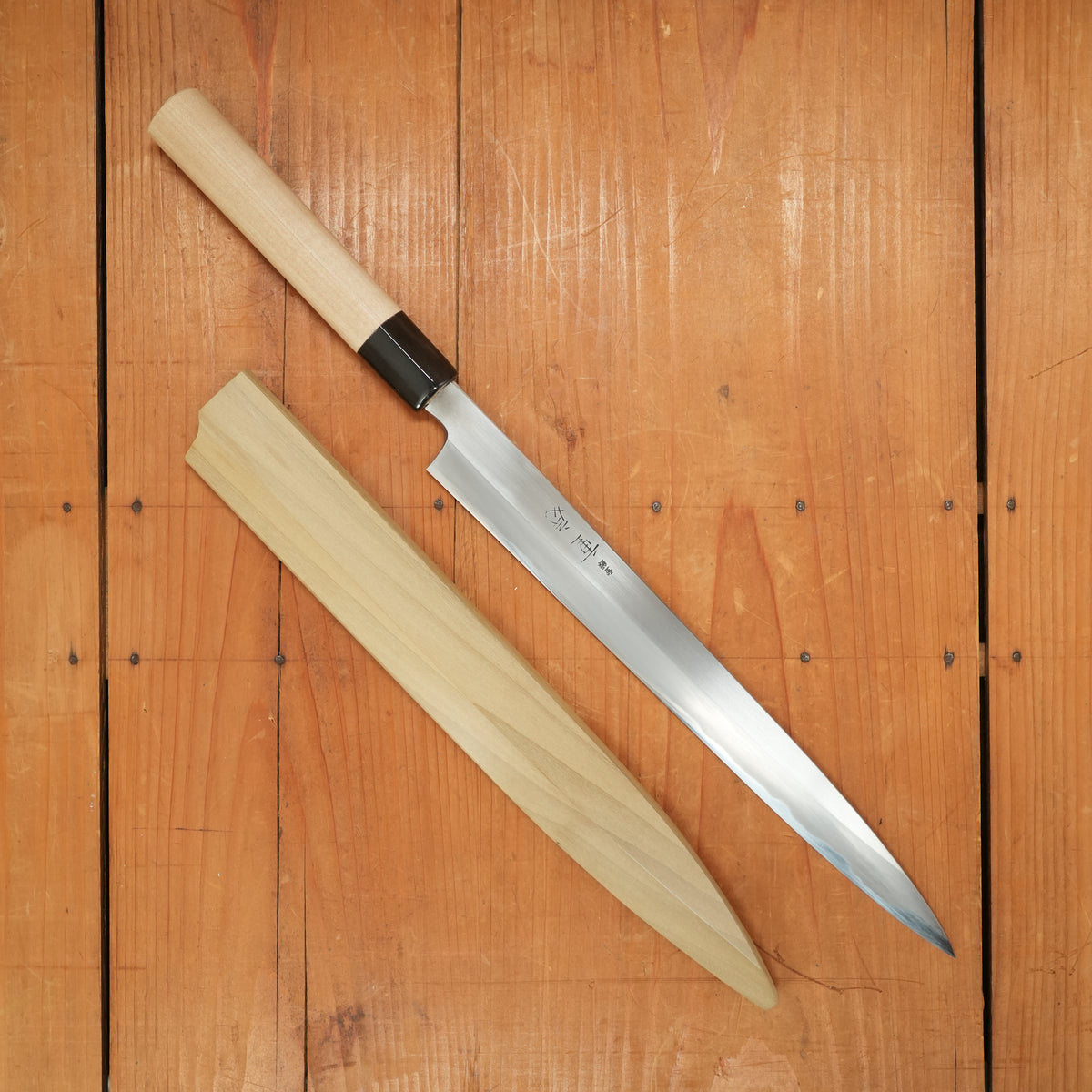 Shigefusa Kasumi 270mm Yanagi with Saya