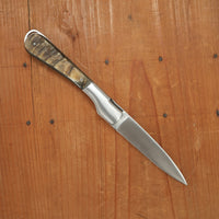 Fontenille Pataud Sperone 12cm Stainless Lockback Ram Horn Handle