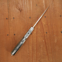Fontenille Pataud Sperone 12cm Stainless Lockback Ram Horn Handle