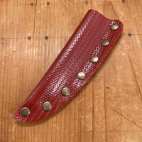 Wood Tools Spoon Knife Sheath - Fire Hose