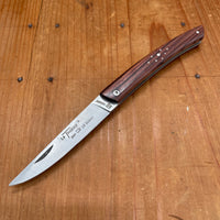 Au Sabot Le Thiers 11cm Pocket Knife Stainless Violetwood Handle