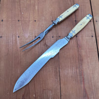 Meriden Cutlery Co Carving Set "The Centennial" 1876 Centennial