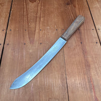 A J Jordan 9" Bullnose Butcher Hand Forged Double Shear Steel 1871-1926 *Rehandled*