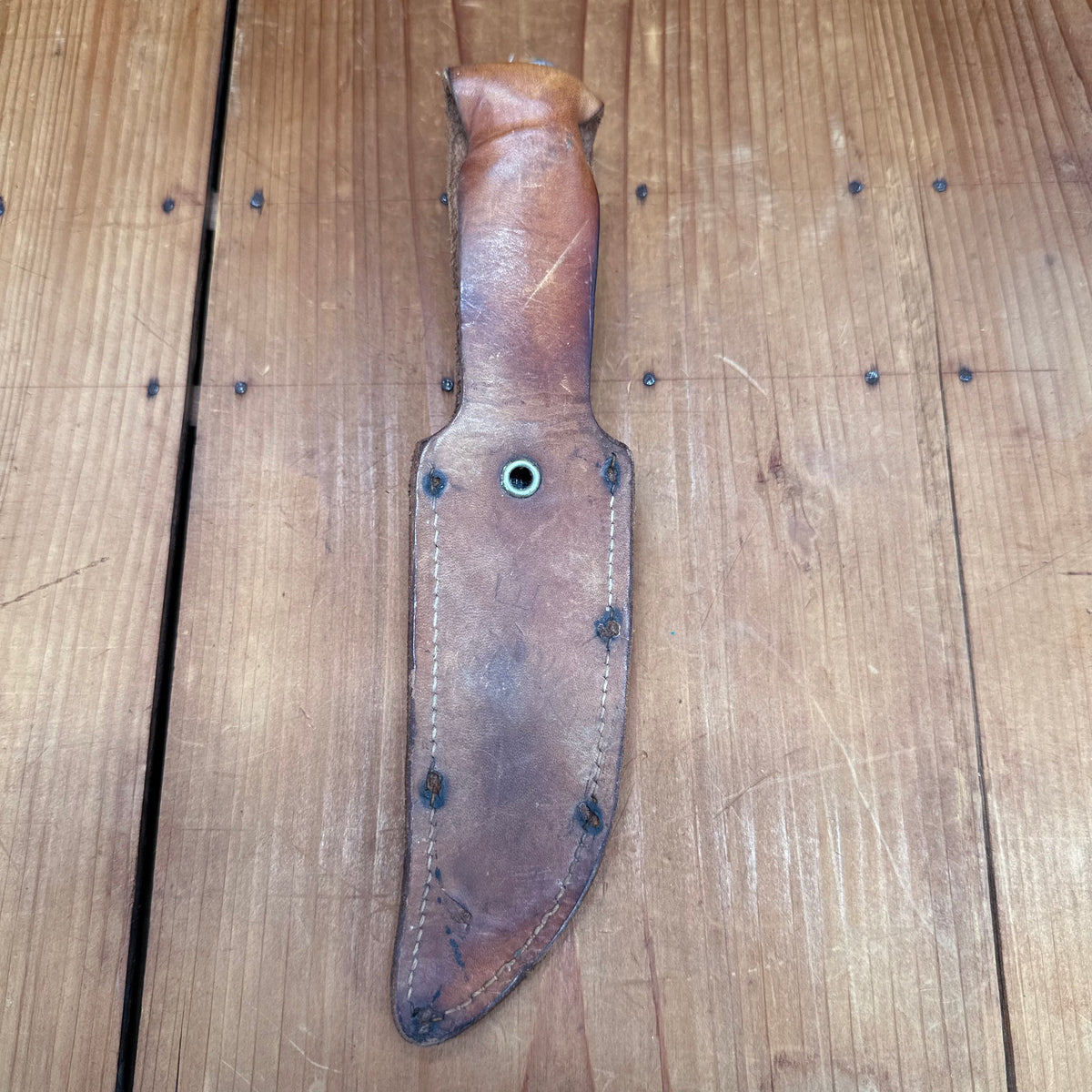 Western USA 4.75” Fixed Blade Knife Boulder Colo. W-39 1978-84