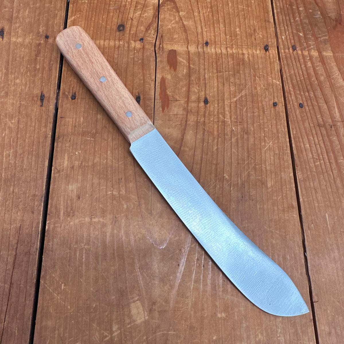 New Vintage A Wright 7" Bullnose Carbon Steel Beechwood Sheffield
