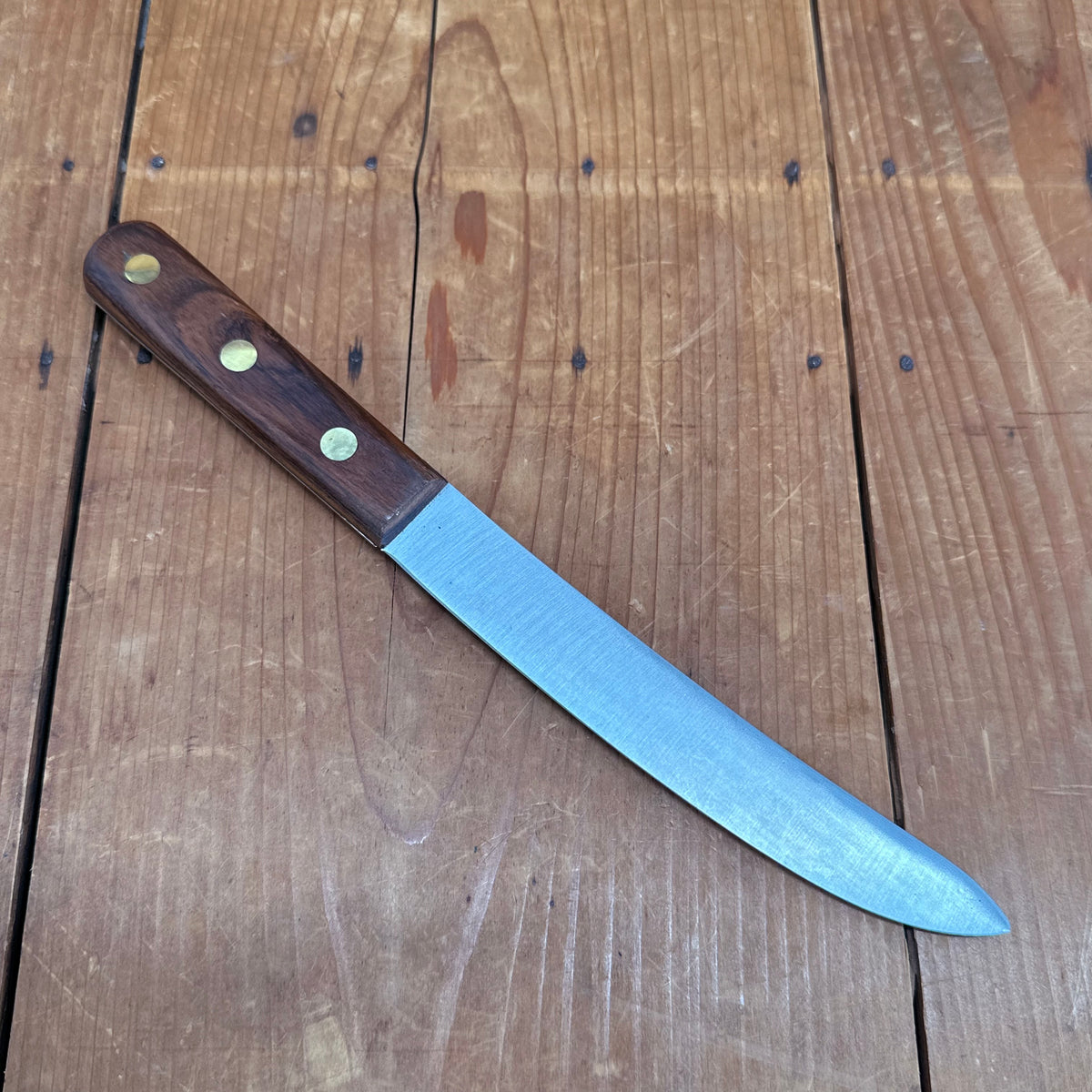 New Vintage A Wright 6.5" Boning / Trimming Carbon Steel Rosewood Sheffield