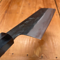 Sakai Kikumori 165mm Wa Nakiri Shirogami 1 Kurouchi